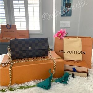 ❤️ LV Damier Ebene Sarah Small Crossbody Purse❤️